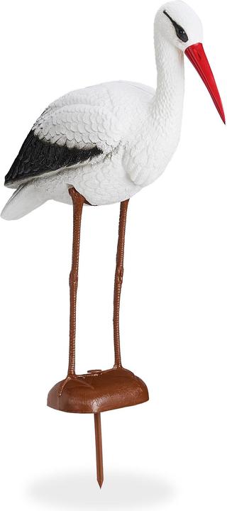 Produktbild Relaxdays Gartenfigur Storch