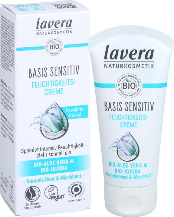 Lavera basis sensitiv (50 ml, Tagescreme, Bis SPF 10)