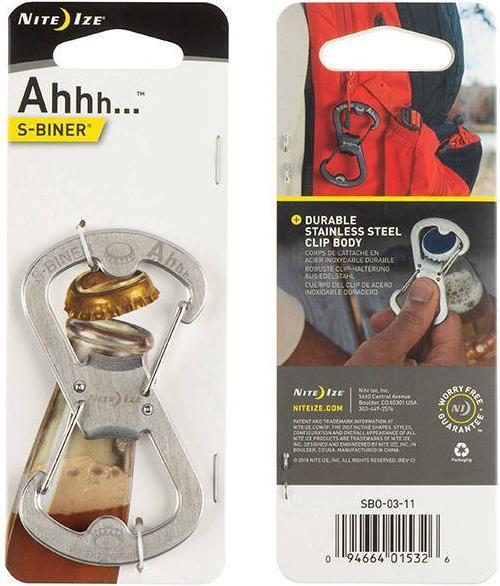 Actual product image Nite Ize Key Carabiner S-Biner Ah