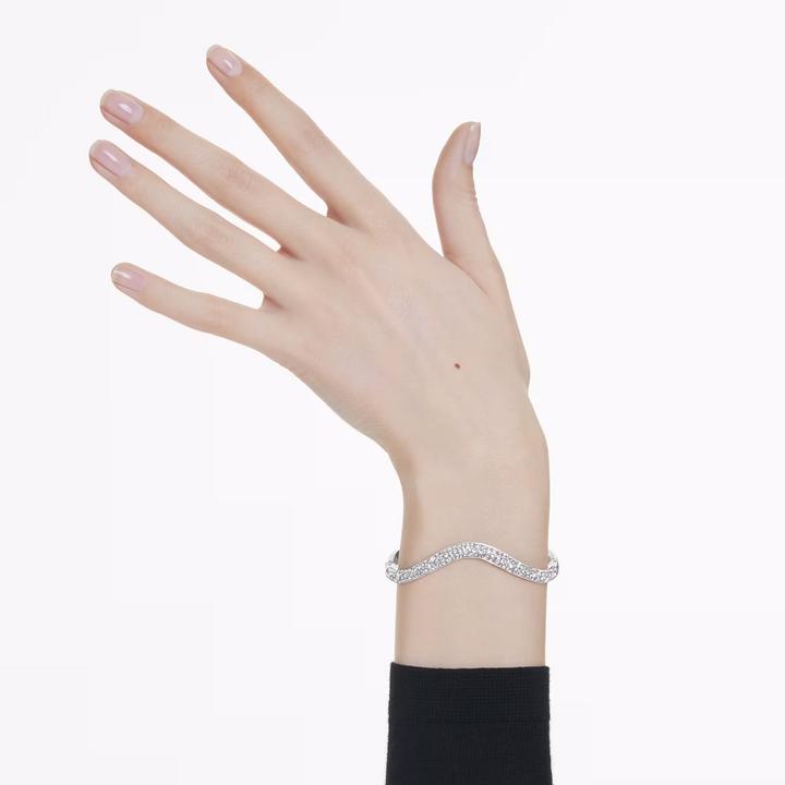 Immagine prodotto Swarovski Sublima bangle taglio rotondo bianco (Metallo Swarovski)