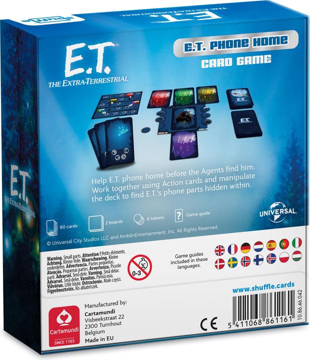Actual product image Cartamundi E. T. Card game (German, English, French, Italian)
