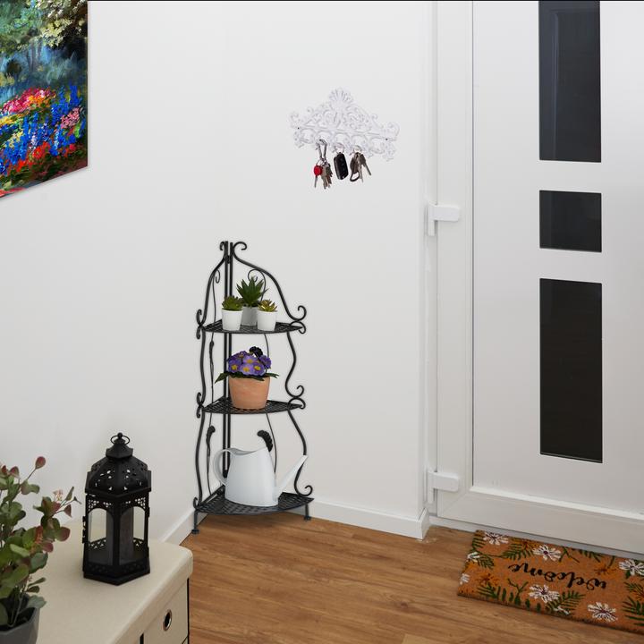 Actual product image Relaxdays Corner shelf (30 x 30 x 82.5 cm)