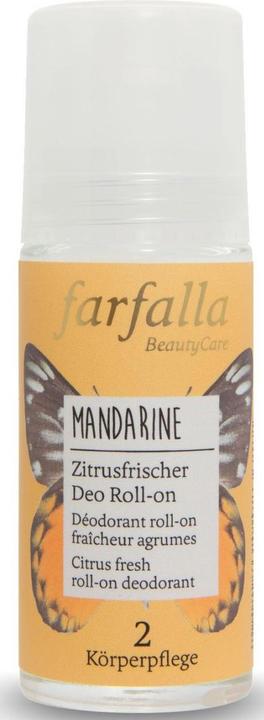 Produktbild Farfalla MANDARINE ZITRUSFRISCH Deo Roll-On (Roll-on, 50 ml)