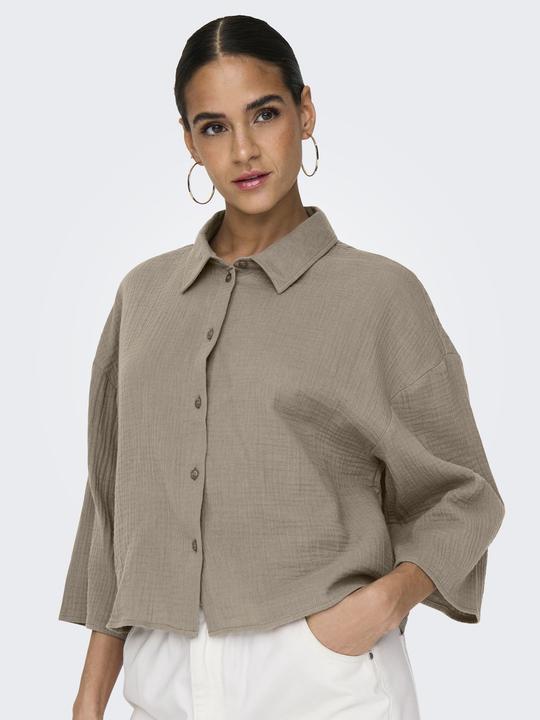 Immagine prodotto JdY Vestibilità regolare Collo a camicia Maniche larghe Camicia Camicia (XXL)