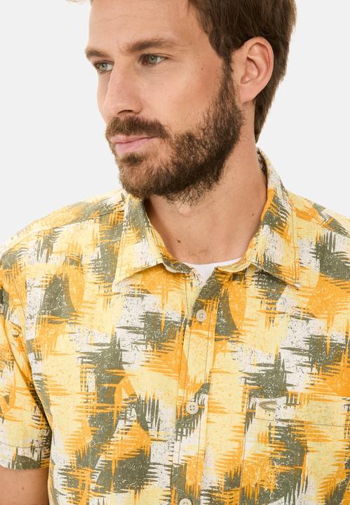 Image du produit Camel Active Kurzarmhemd mit Strukturmuster (L)