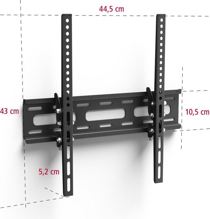 Produktbild Hama TV-Wandhalterung (Wand, 75", 40 kg)