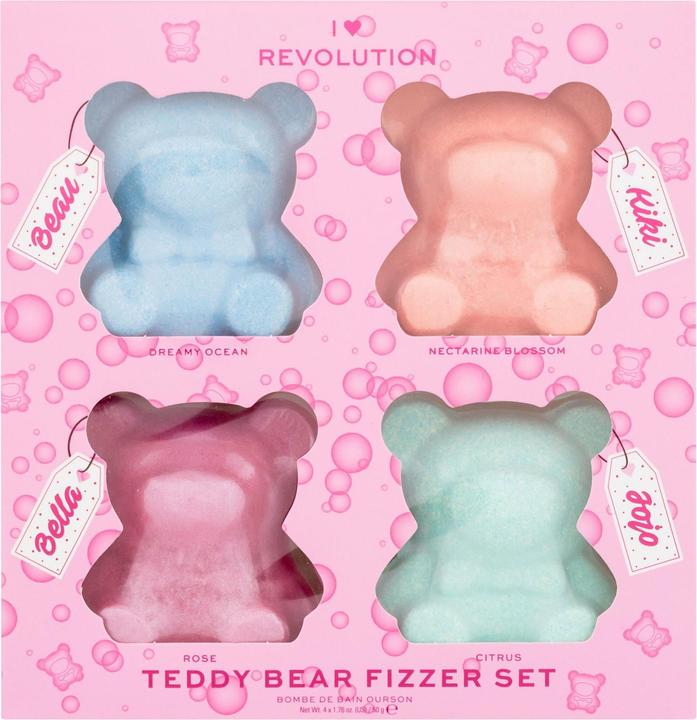 Actual product image I Heart Revolution Teddy Bear Fizzer Set (Bath bombs)