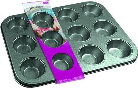 Produktbild Mondex Patisse Forma do Muffin 12 Stk. 35 cm Silver Top universal (35 cm)