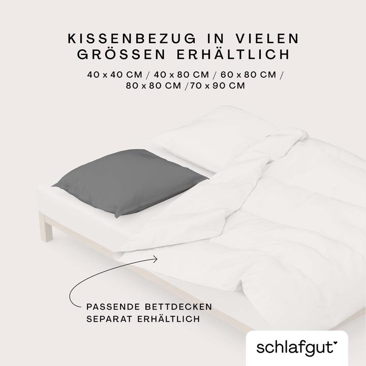 Produktbild schlafgut Knitted Jersey (Duvetbezug, 80 x 80 cm)