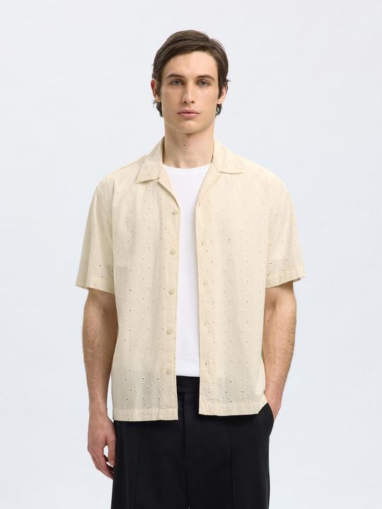 Immagine prodotto Selected Homme Camicia a maniche corte in broderie anglaise (S)