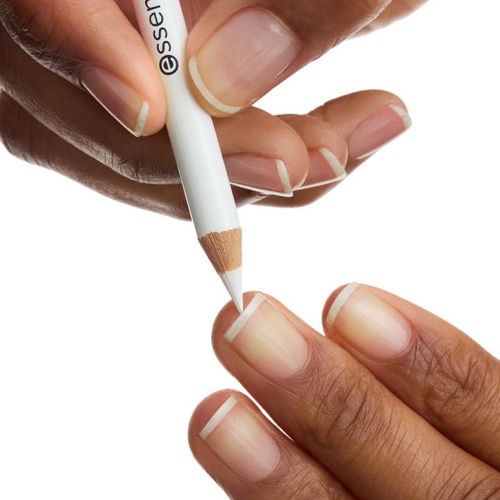 Immagine prodotto essence Matita per manicure francese (Colla per unghie, Bianco)