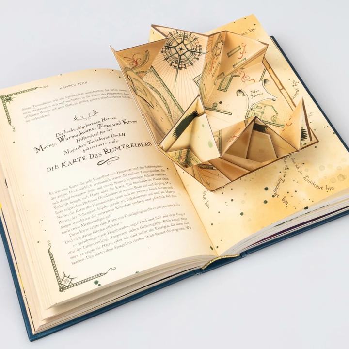 Produktbild Harry Potter und der Gefangene von Askaban (MinaLima-Edition mit 3D-Papierkunst 3) (Deutsch, MinaLima, J.K. Rowling, 2023)