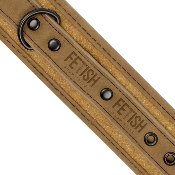 Produktbild Fetish submissive Fussschellen aus veganem Leder