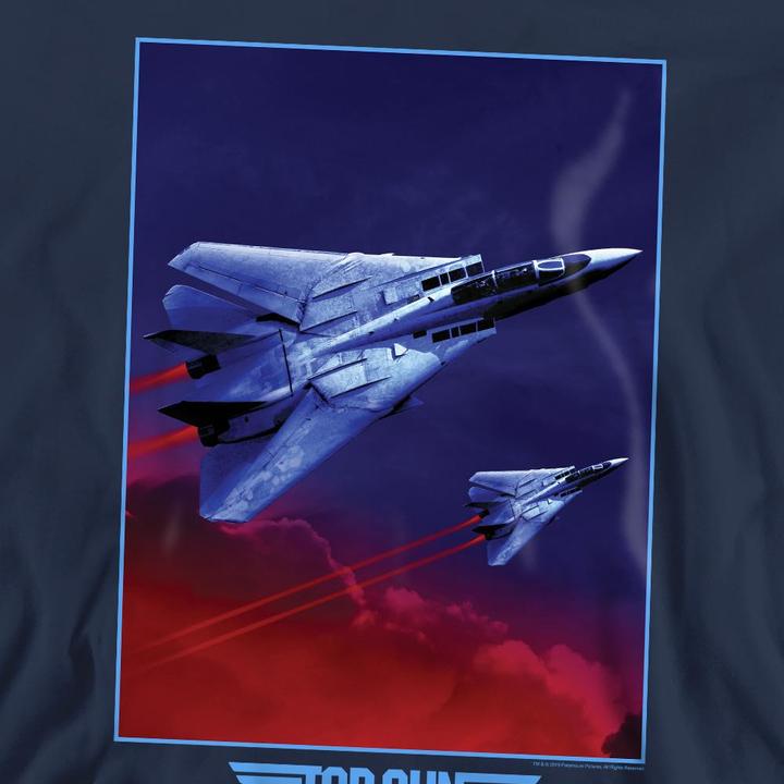 Actual product image Top Gun Unisex Adult Clouds Sweatshirt (M)