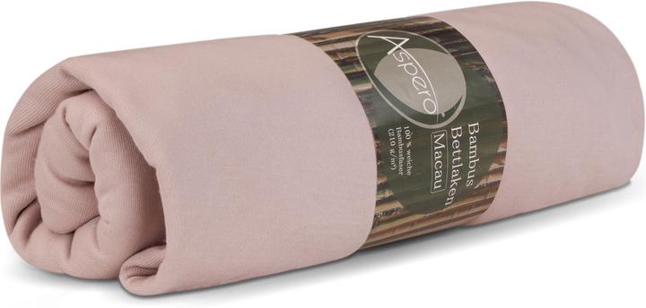 Produktbild Aspero Bambus Spannbettlaken Macau (140 x 200 x 30 cm)