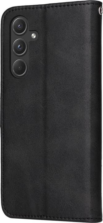 Produktbild Cover-Discount Galaxy A55 - Premium Handyhülle Etui schwarz (Samsung Galaxy A55)