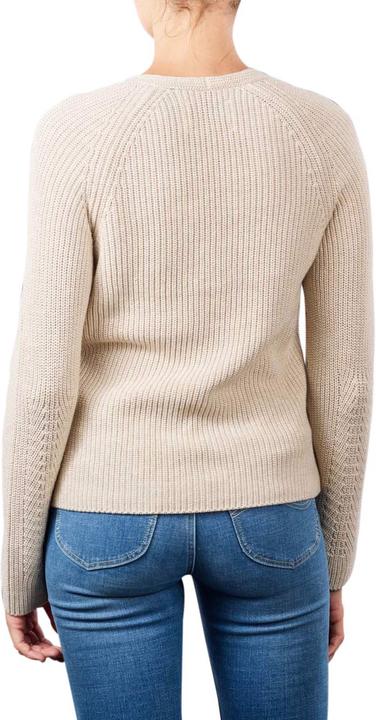Actual product image Marc O'Polo Cardigan Stich Pullover V-Neck sandy melange (S)