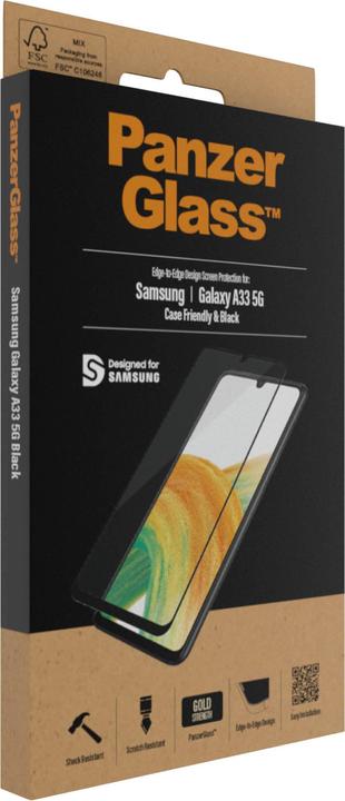 Produktbild PanzerGlass Case Friendly AB (1 Stück, Samsung Galaxy A33 5G)