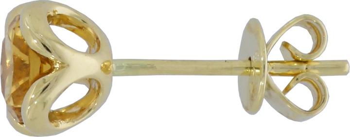 Image du produit Xen ONE Boucles d'oreilles avec citrine 375 or jaune (375 Or jaune)