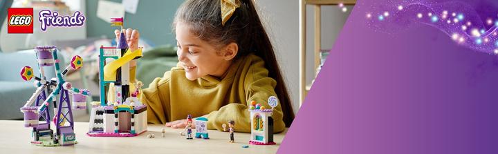 Produktbild LEGO Magisches Riesenrad mit Rutsche (41689, LEGO Friends)