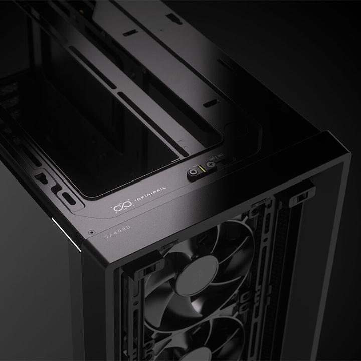 Produktbild Corsair Geh Midi FRAME 4000D RS Mid-Tower, Black (mATX, Mini-ITX, ATX, E-ATX)