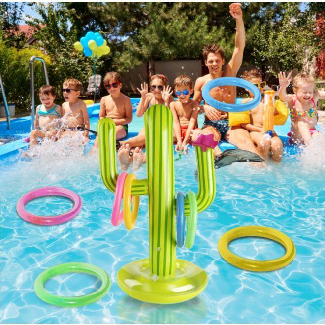 Produktbild MU Classic Aufblasbarer Kaktus Wasser Werfen Spiel