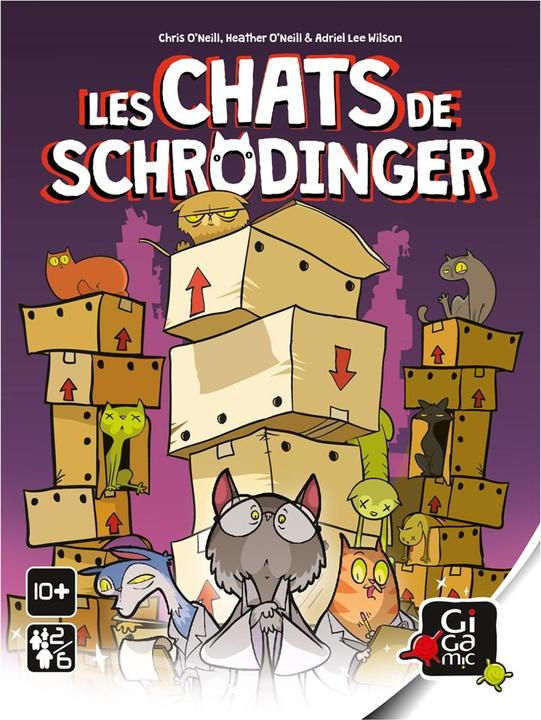 Produktbild Gigamic Les chats de Schrodinger (f) (Französisch)