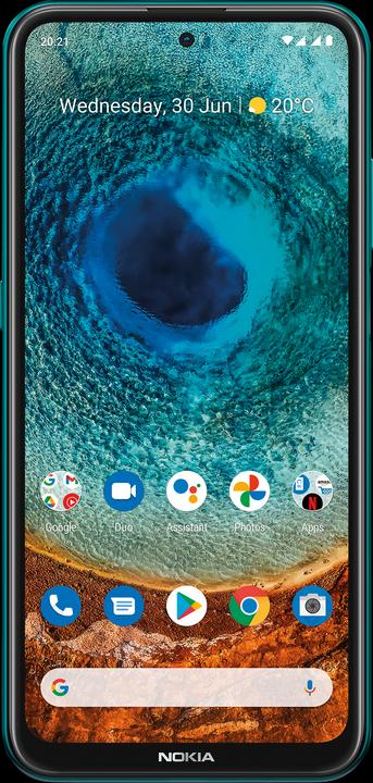 Image du produit Nokia X10 (128 Go, Forest Green, 6.67", Double SIM, 48 Mpx, 5G)
