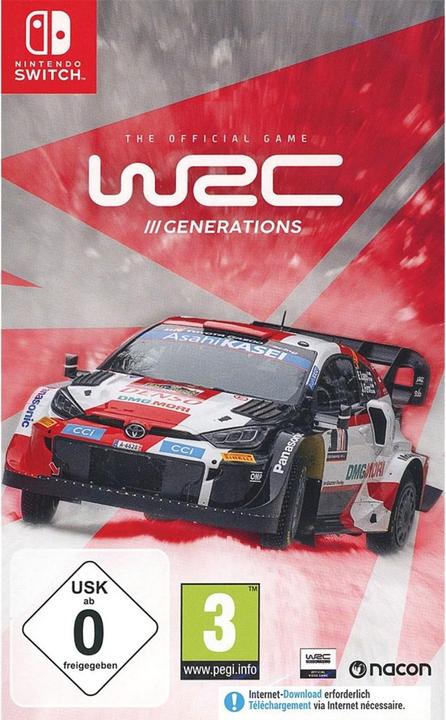 Produktbild Nacon Gaming WRC Generations (Switch, DE, FR)