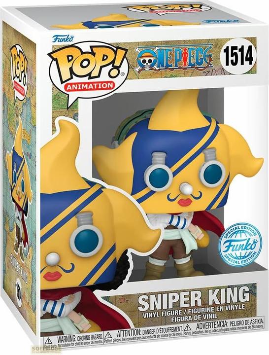 Image du produit Funko Pop! Animation: One Piece - Sniper King (Special Edition) #1514 Vinyl Figure