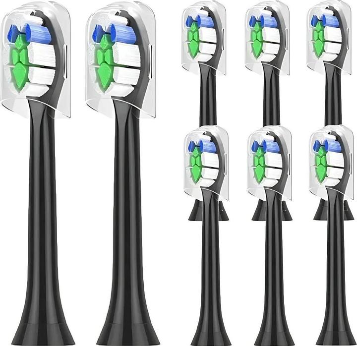 Hermex Alternativer Zahnbürstenkopf zu Philips Sonicare W2 Schallzahnbürste (8 x)