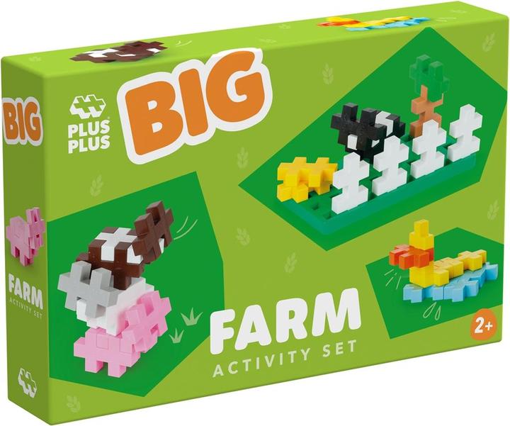 Actual product image Plus-Plus 50 Kreativ Bausteine BIG Bauernhof