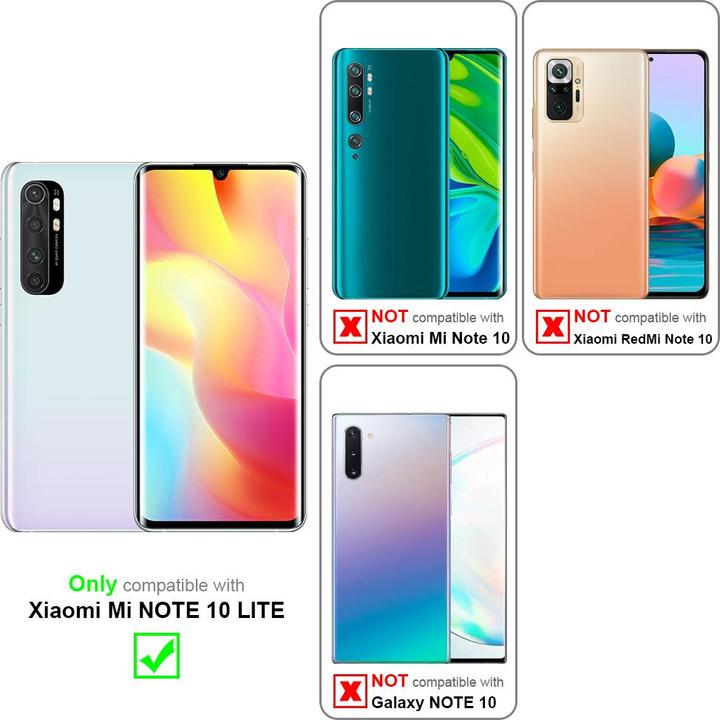 Image du produit Cadorabo Coque pour Xiaomi Mi NOTE 10 LITE universel avec Clip (Mi Note 10 Lite)