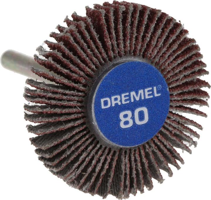 Produktbild Dremel Schleiffächer Ø 28,6 mm, Körnung 80 (1 Stück) (80)