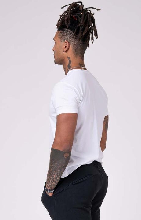 Produktbild Nebbia Men's Basic T-Shirt 593 Weiss (XL)