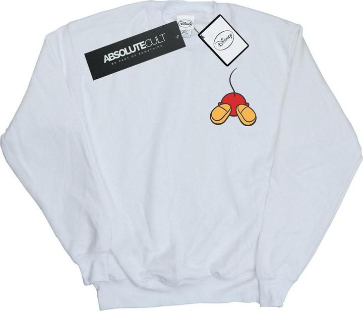Disney Mickey Mouse Backside Breast Print Sweatshirt (L)
