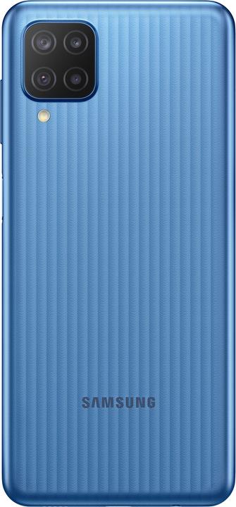 Produktbild Samsung Galaxy M12 EU (64 GB, Blue, 6.50", Dual SIM, 48 Mpx, 4G)