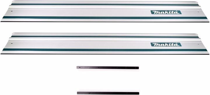 Productafbeelding Makita Geleiderail set 2x geleiderail 1000mm + 2x geleiderail connector