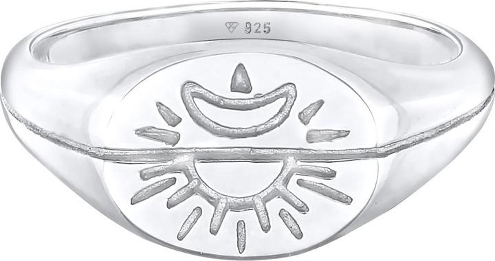 Produktbild Elli Halbmond, Siegelring, Sonne (54, 925 Silber)