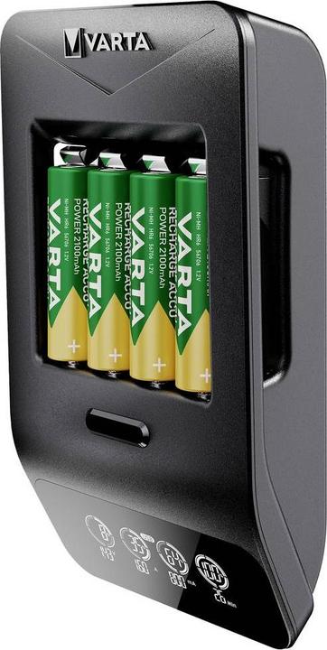 Actual product image Varta LCD Smart Charger+ (1 pcs., AA, 2100 mAh, Battery + charger)