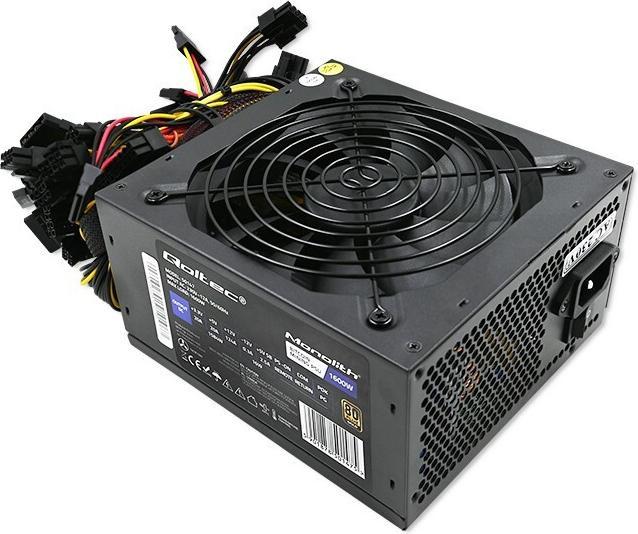 Actual product image Qoltec 50147 ATX Power Supply 1600W 80 Plus Gold Bitcoin Miner (1600 W)