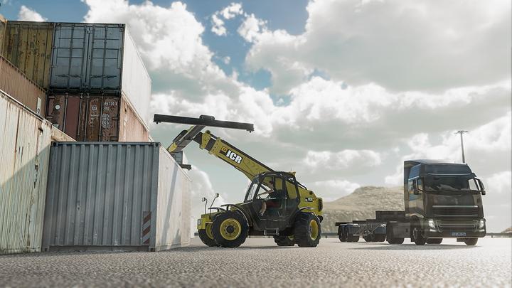 Produktbild Aerosoft Truck + Logistics Simulator (PS4, DE)