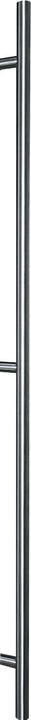 Actual product image Marchesi Door handle 8202, 1240 mm, LA 1040 mm, matt stainless steel (Door handle)