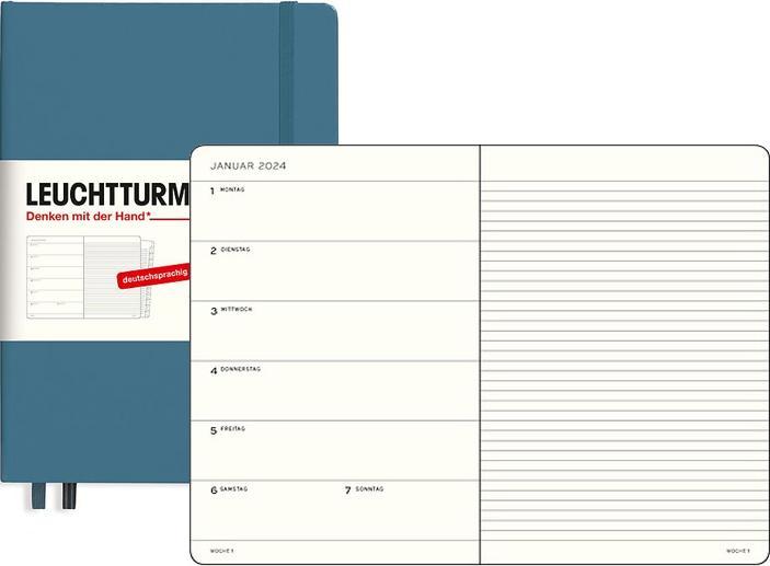 Produktbild Leuchtturm1917 Agenda Medium (Deutsch)