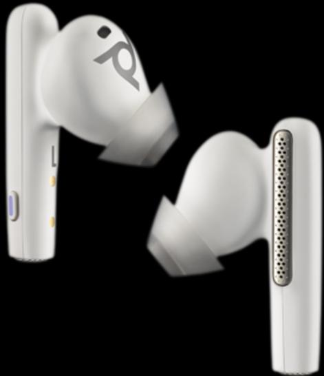 Actual product image Poly Voyager Free 60+ UC M White Sand Earbuds (ANC, 8 h, Wireless)