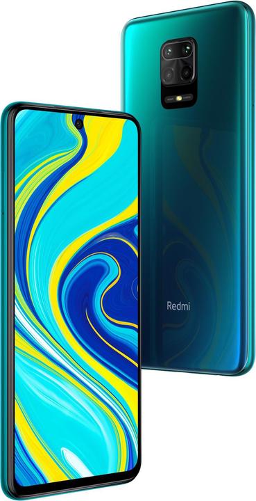 Productafbeelding Xiaomi Redmi 9 (32 GB, Oceaangroen, 6.53", Dubbele SIM, 13 Mpx, 4G)