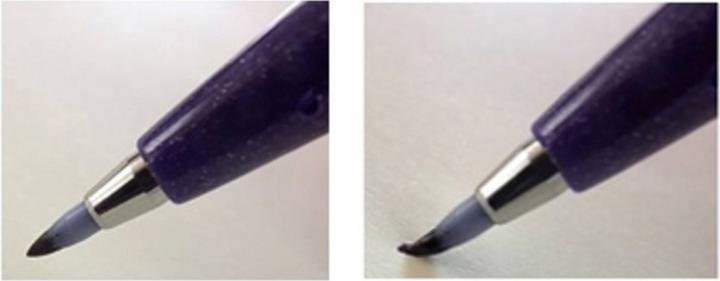 Image du produit Pentel Stylo pinceau, stylo fibre (Multicolore, 7 x)
