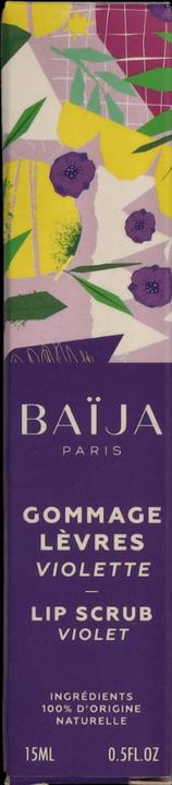 Actual product image Baija Gommage Lèvres Violette (Balm, 15 ml)