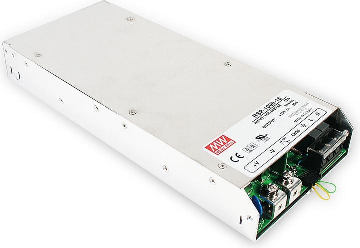 Actual product image MeanWell AC/DC power supply module closed (960 W)