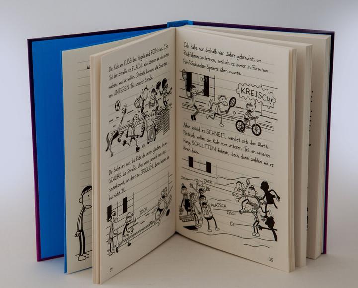 Productafbeelding Gregs Tagebuch 13 - Eiskalt erwischt (Duits, Jeff Kinney, 2018)
